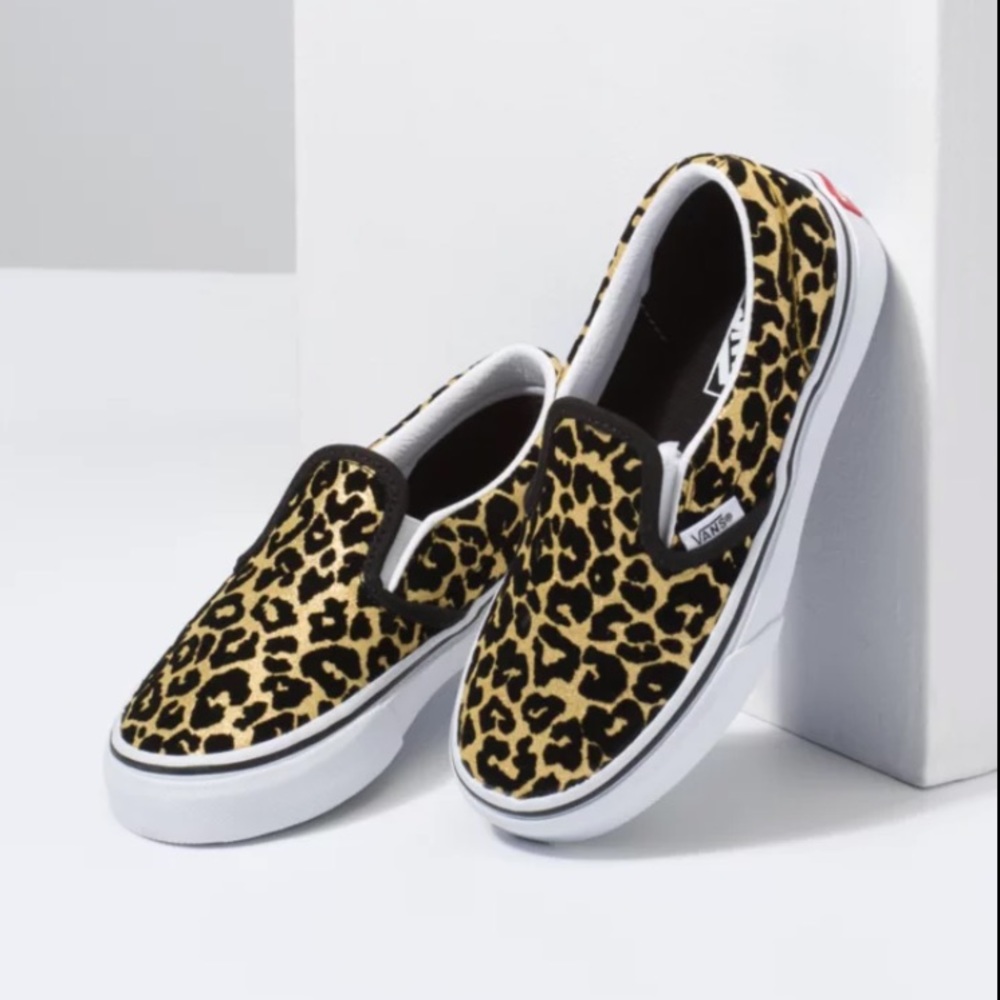 Vans Mini Leopard Slip-On SF Size 6.5